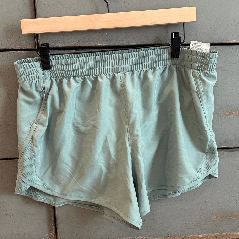 Under Armour Sage Green Women's Athletic Shorts
